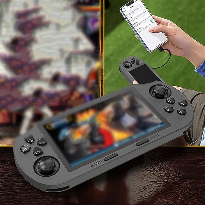 Consola de mano SF3000, juego de consola portátil HD para juegos, más de 20000 juegos clásicos retro arcade