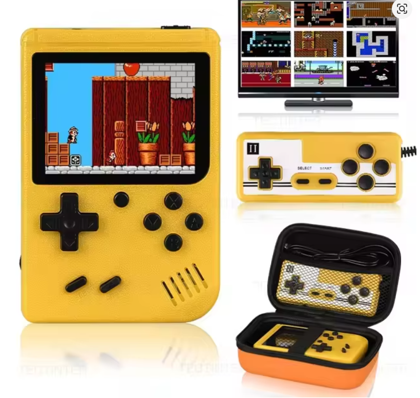 3.0 Inch Retro Portable Mini Handheld Game Player 8 Bit Video Game Console Built-in 500 Games Gameboy For Kid Gift
