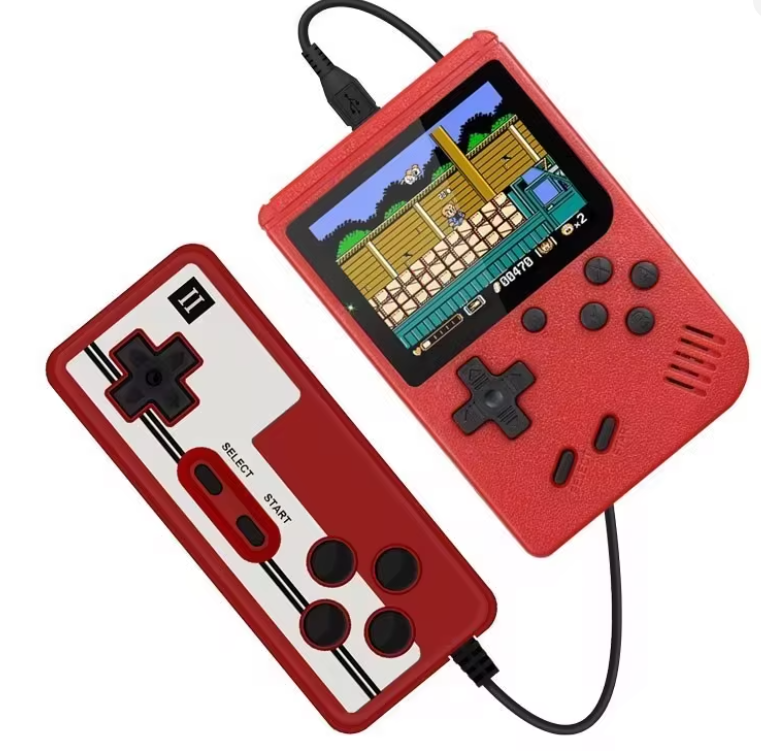 3.0 Inch Retro Portable Mini Handheld Game Player 8 Bit Video Game Console Built-in 500 Games Gameboy For Kid Gift