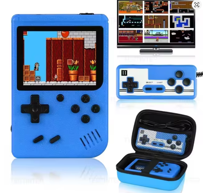 3.0 Inch Retro Portable Mini Handheld Game Player 8 Bit Video Game Console Built-in 500 Games Gameboy For Kid Gift